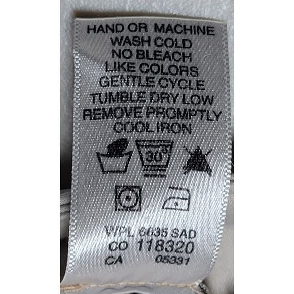 Woolrich Womens Size 6 Cropped Capri Pants Tan Pre-Owned - Picture 12 of 12